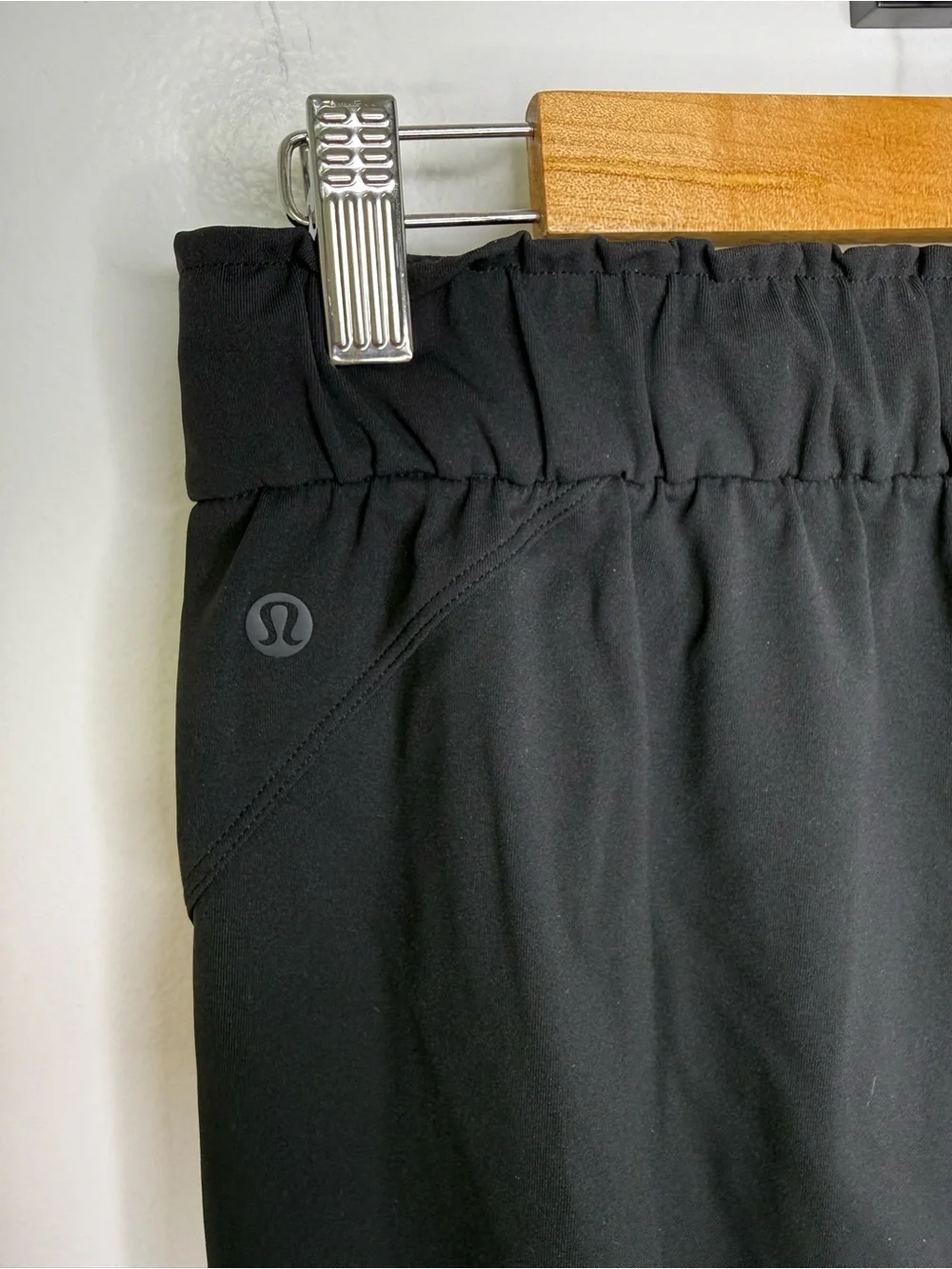 LULULEMON Black Stretch High Rise Joggers